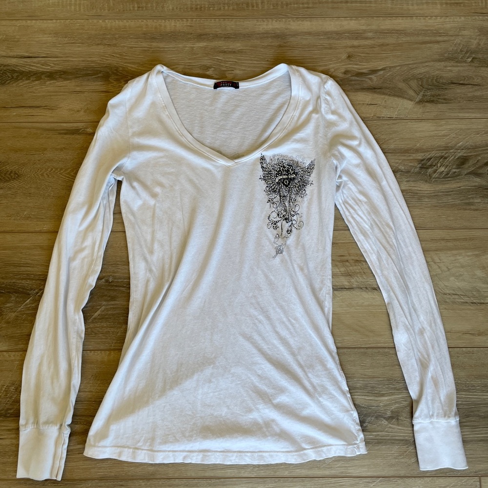White long sleeve shirt NWOT